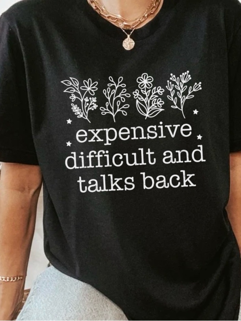 NEW Expensive and Difficult top shirt
